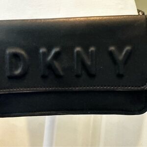 DKNY Black Leather Bag